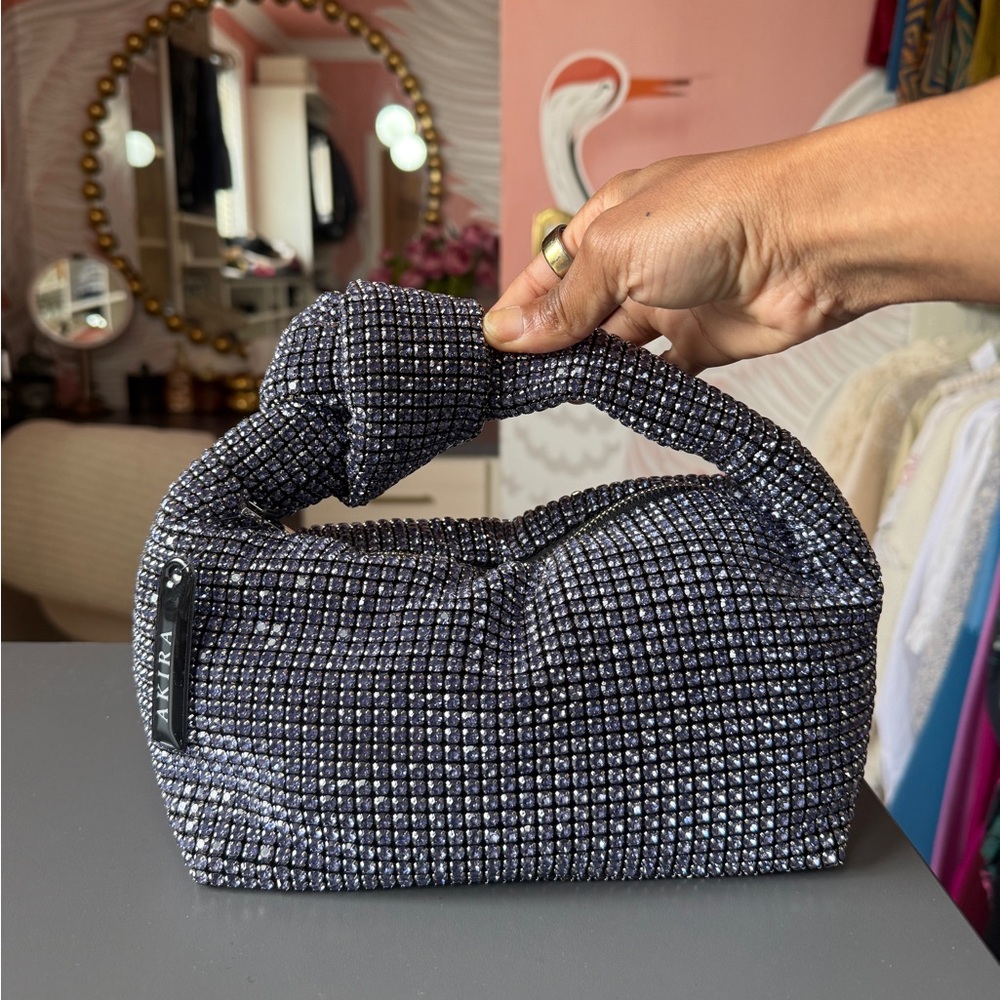 Embellished Sparkle Clutch Bag - Picture 2 of 2